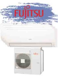 Aire Acondicionado Fujitsu AOY80M4-KB 4X1 Configurable