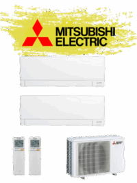 Aire Acondicionado Mitsubishi Electric 2x1 MXZ-2F33VF (2ud) MSZ-AY25VGKP