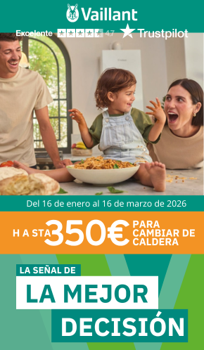 Promoción Vaillant: 150 € por aire acondicionado climaVAIR plus