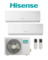 Aire Acondicionado Hisense 2×1 UdExt2AMW42U4RGC Configurable